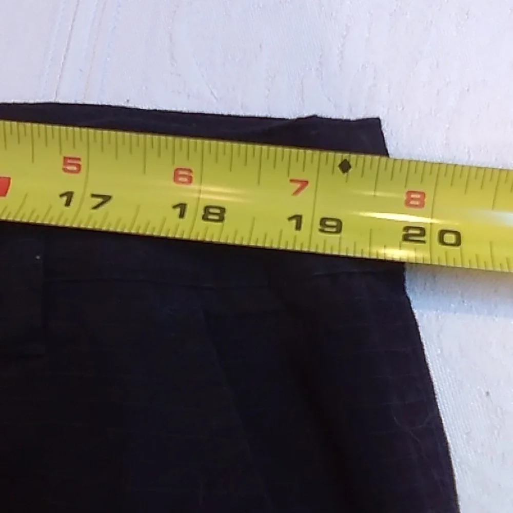 2/25 Black Cotton High Waisted Casual Shorts NWOT - Picture 10 of 14